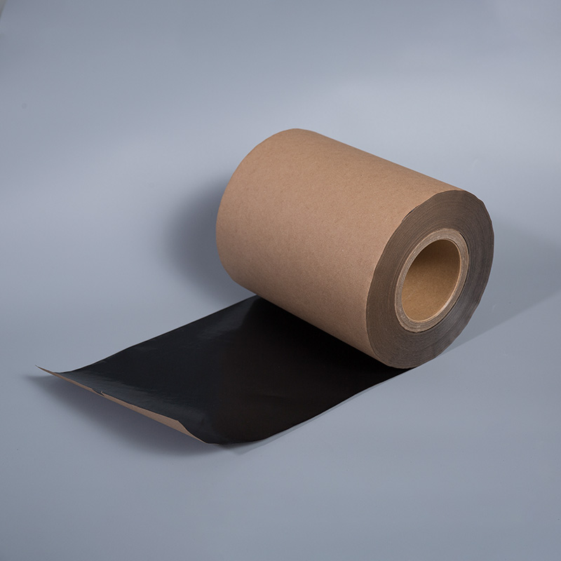 Black cowhide plastic paper